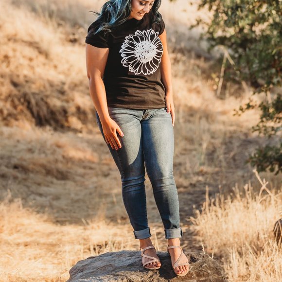 Rose Gold Rhinestone Sandals - Picture 3 of 3